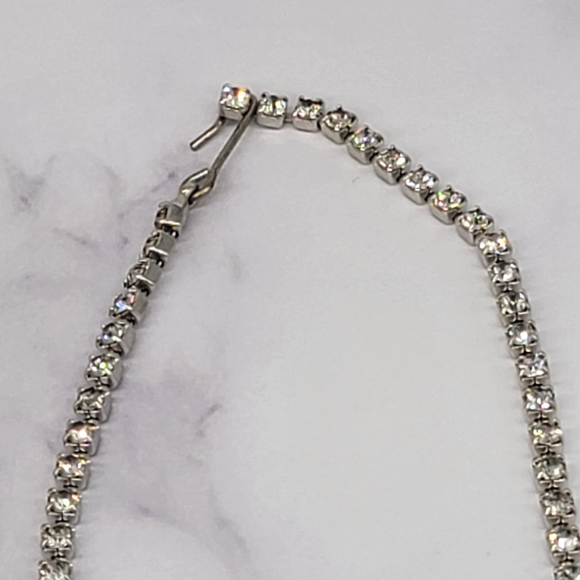 SALE 3 for $30 Gatsby style vintage rhinestone necklace - Picture 6 of 7